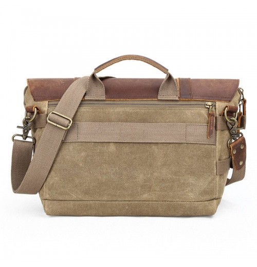 Canvas Camera Messenger Bag